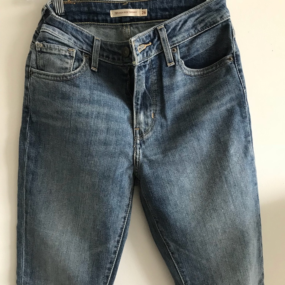 Levi’s 721 High Rise Skinny Jeans